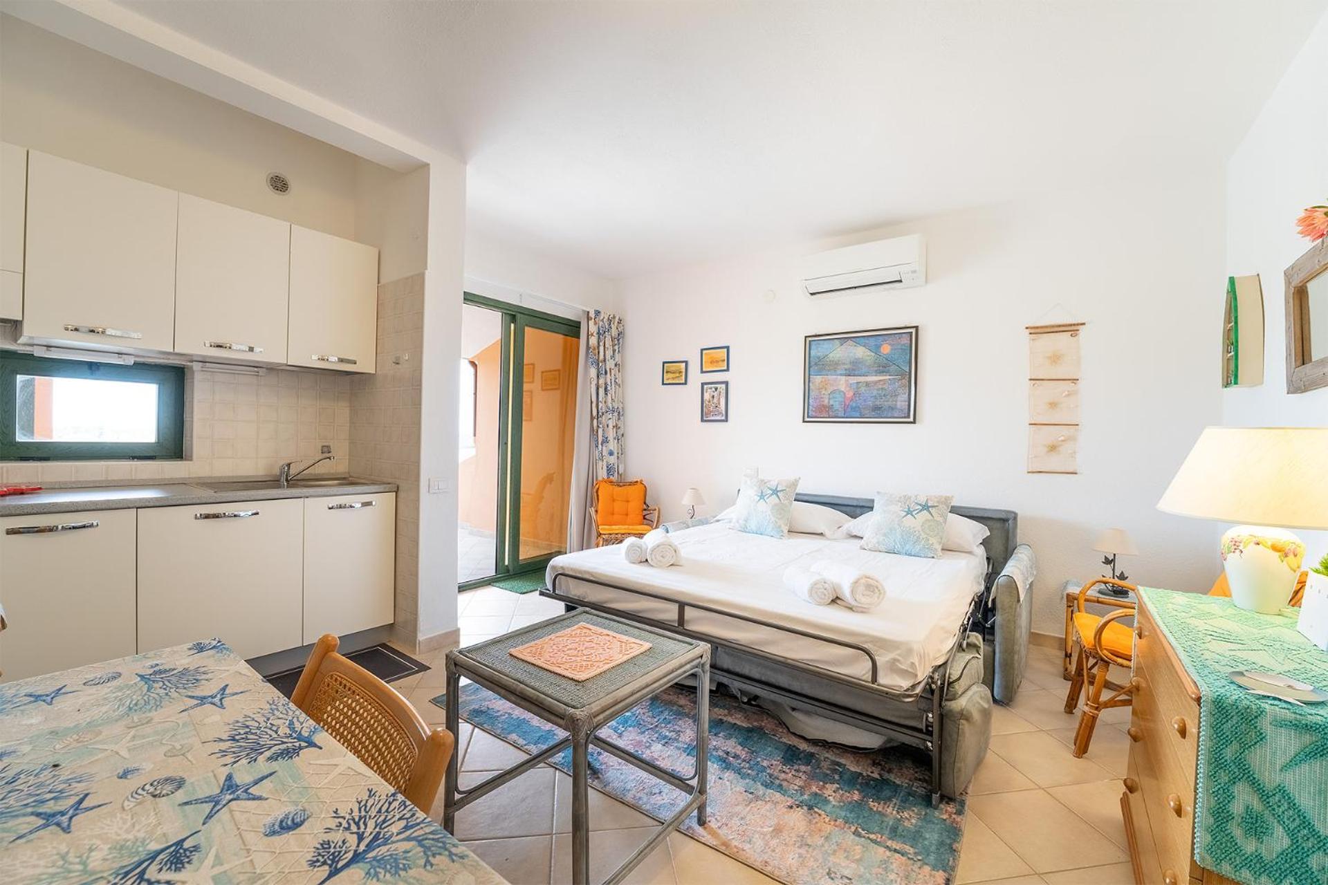 Apartmán Casa Daniela, Vista Mare Sea View Chia Exteriér fotografie